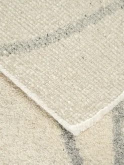 Puranpur Woll-Teppich, Nordic White