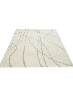 Puranpur Woll-Teppich, Nordic White