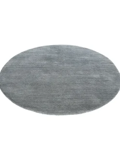 Puri Woll-Teppich, Dunkelgrau