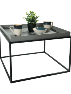 Quadrato Tisch, Grau