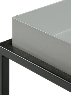 Quadrato Tisch, Grau