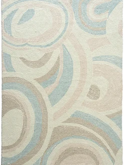 Ralund Woll-Teppich, Blau