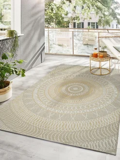 Rancagua Outdoor-Teppich, Honig