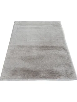 Ranua Kunstfell-Teppich, Silver