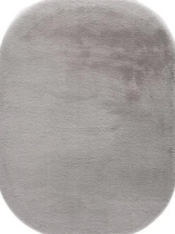 Ranua Kunstfell-Teppich, Silver