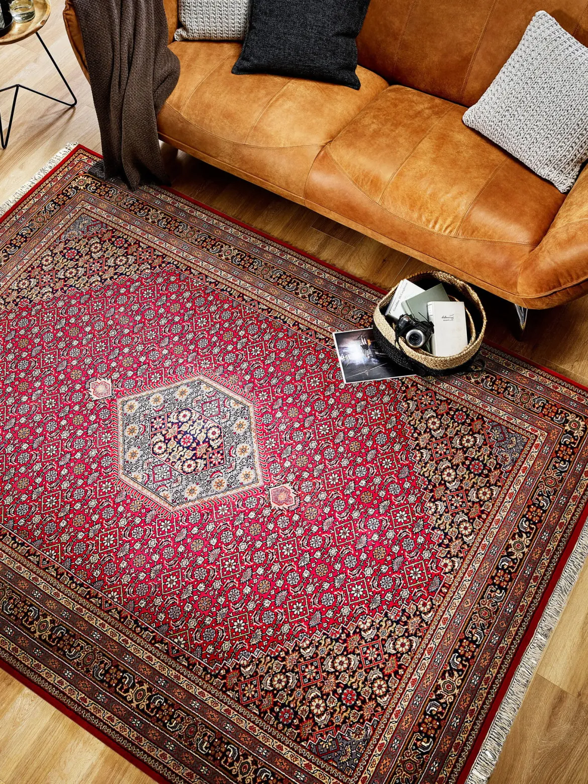 Rawara Bidjar Orient-Teppich, Red