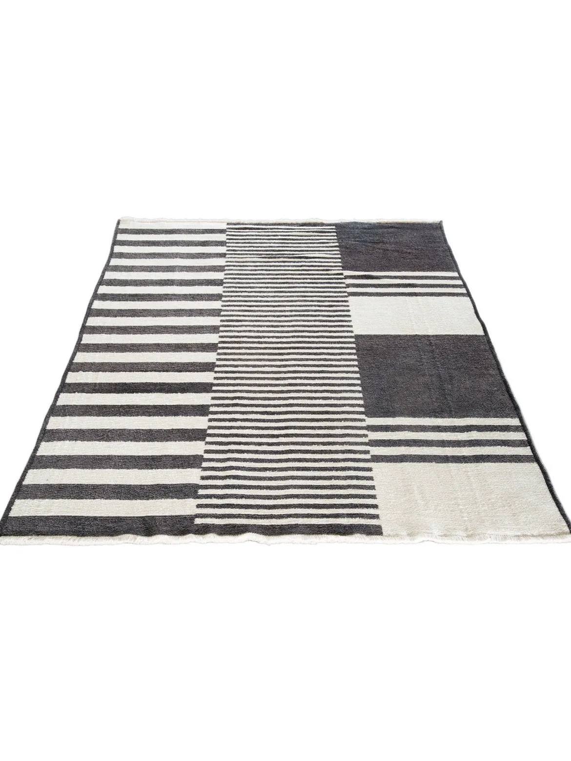 Raya Moderner Teppich, Silber