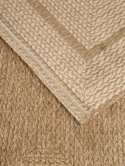 Roccapina Outdoor-Teppich, Braun/Weiss
