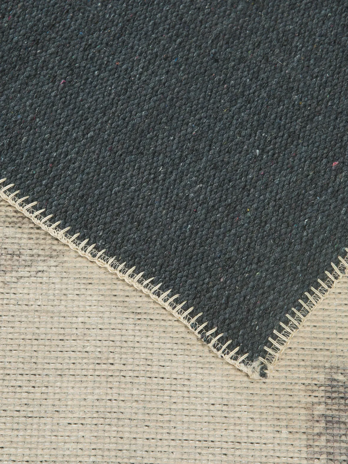 Rodano Vintage-Teppich, Hellgrau
