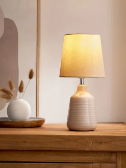 Rona Tischleuchte, Taupe
