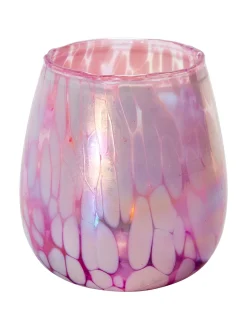 Rosella Windlicht, Pearlized Klarglas