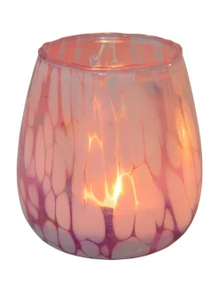 Rosella Windlicht, Pearlized Klarglas