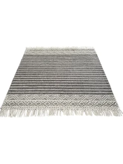 Ruka Woll-Teppich, Anthrazit
