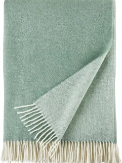 Runa Wolldecke, Offwhite/Mint
