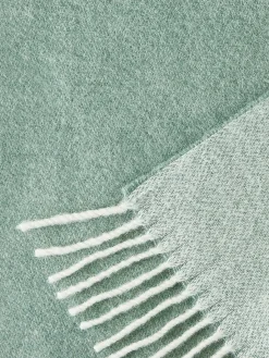 Runa Wolldecke, Offwhite/Mint