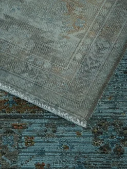 Saldala Vintage-Teppich, Dark Blue