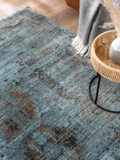 Saldala Vintage-Teppich, Dark Blue