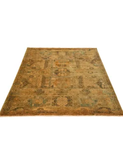 Saldala Vintage-Teppich, Gold