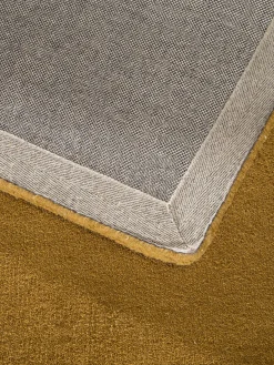 Salmour Woll-Teppich, Mustard