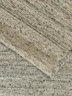 Samnapur Woll-Teppich, Dark Grey