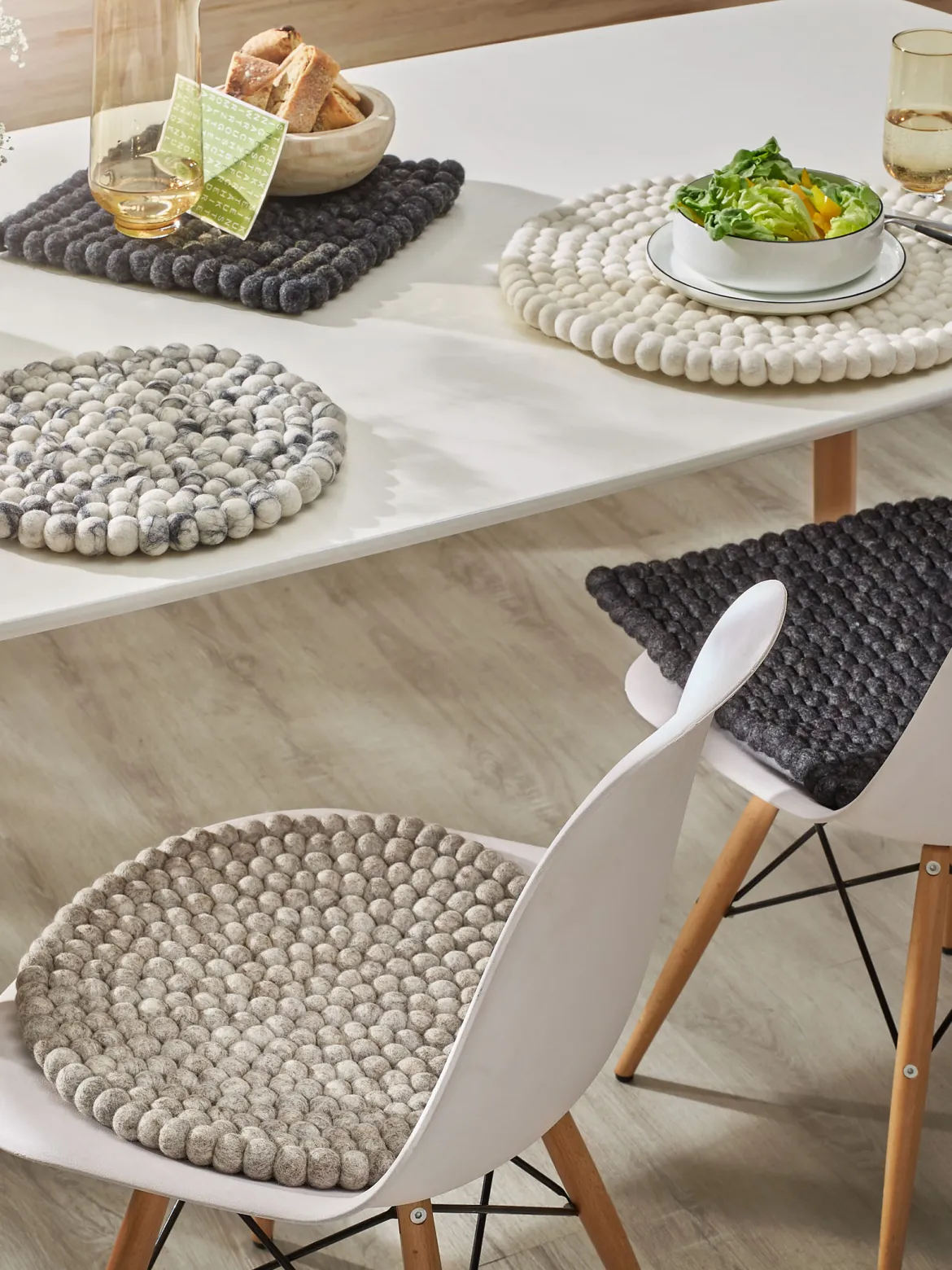 Sannerud Sitzauflage, Grey Natural
