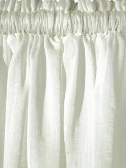 Sarona Vorhang mit Gardinenband, Taupe