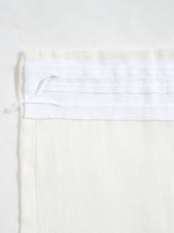Sarona Vorhang mit Gardinenband, Beige
