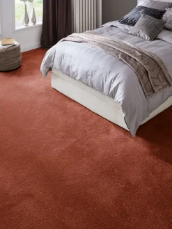 Satin Velours-Teppichboden, Copper 68