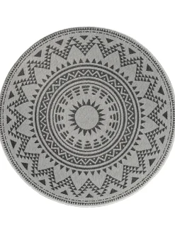 Savela Outdoor-Teppich, Silber