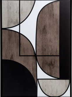 Scultura Bild, Braun/Schwarz