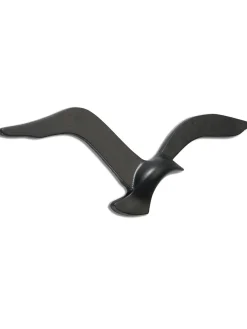 Seagull Wand-Objekt, Schwarz