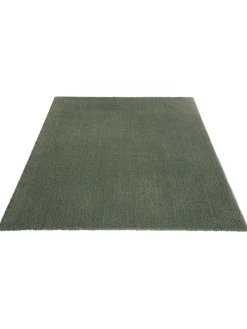 Sensation Hochflor-Teppich, Moosgrün