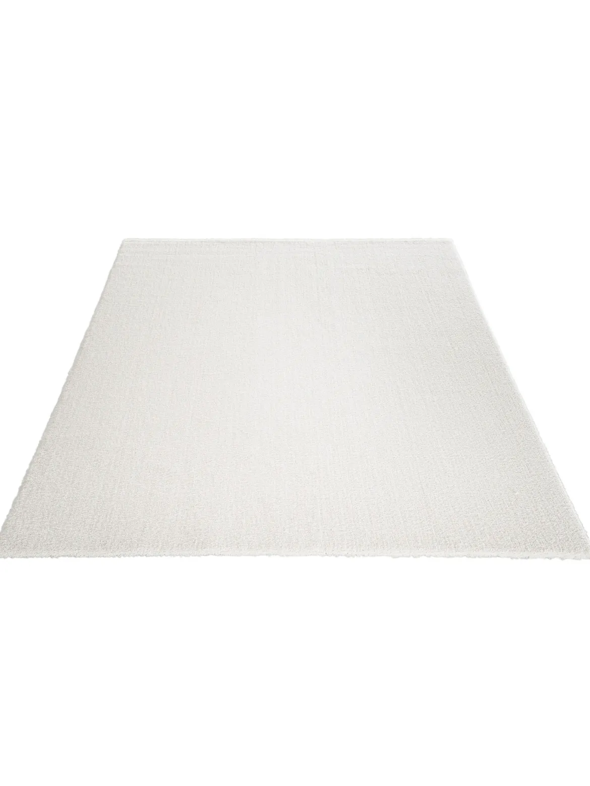 Sensation Hochflor-Teppich, Weiss