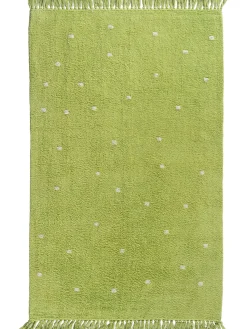 Skarby Kinder-Teppich, Neongrün