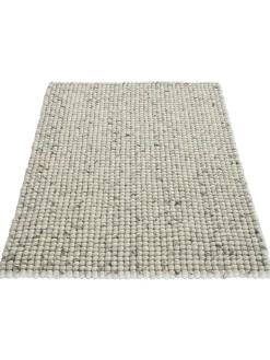 Smedby Filzkugel-Teppich, Grey Natural