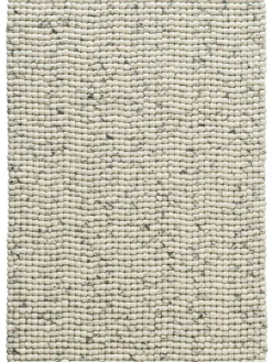Smedby Filzkugel-Teppich, Grey Natural