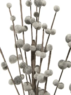 Softflower Kunstblume, Grau
