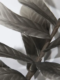 Softleaves Kunstblume, Grau