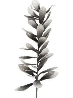 Softleaves Kunstblume, Grau
