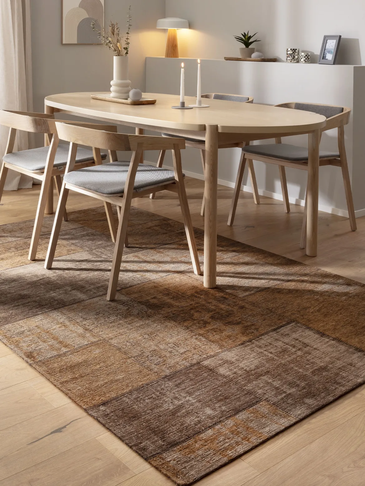 Somerset Vintage-Teppich, Ingwerbraun