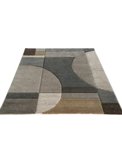 Stampino Moderner Teppich, Braun