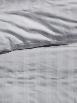 Sureno Satin-Bettwäsche, Silber