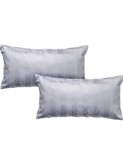 Sureno Satin-Bettwäsche, Silber