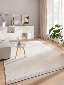 Svaland Woll-Teppich, White