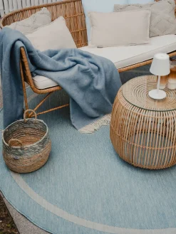 Svana Outdoor-Teppich, Aqua