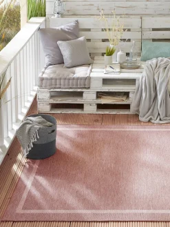 Svana Outdoor-Teppich, Rose