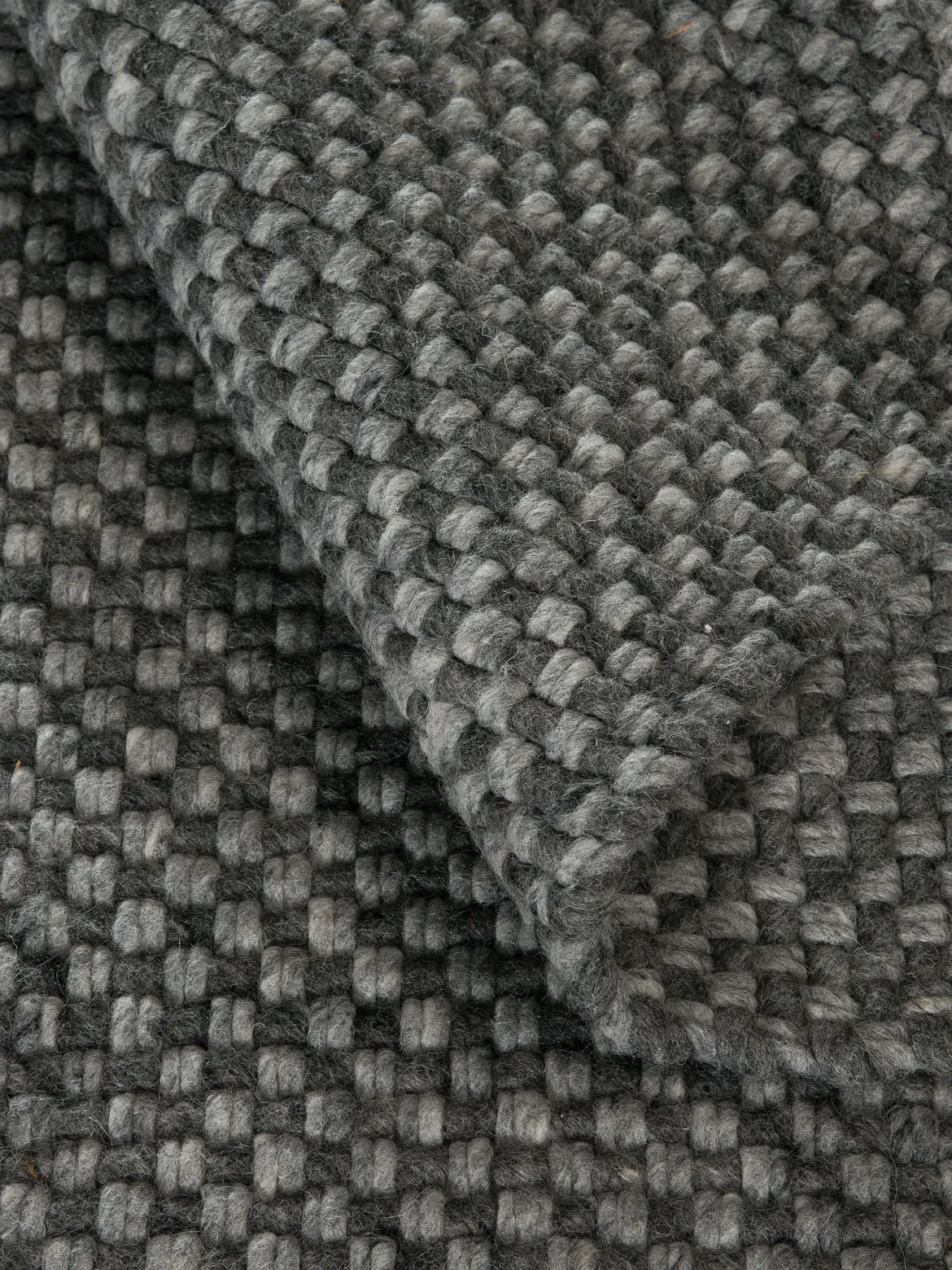 Svanberga Woll-Teppich, Dark Grey