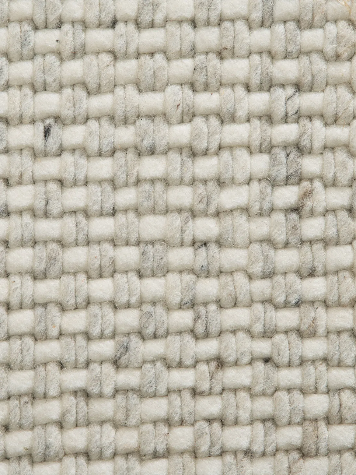 Svanberga Woll-Teppich, Offwhite