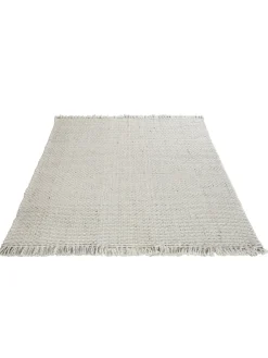 Svanberga Woll-Teppich, Offwhite