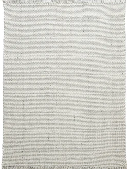 Svanberga Woll-Teppich, Offwhite